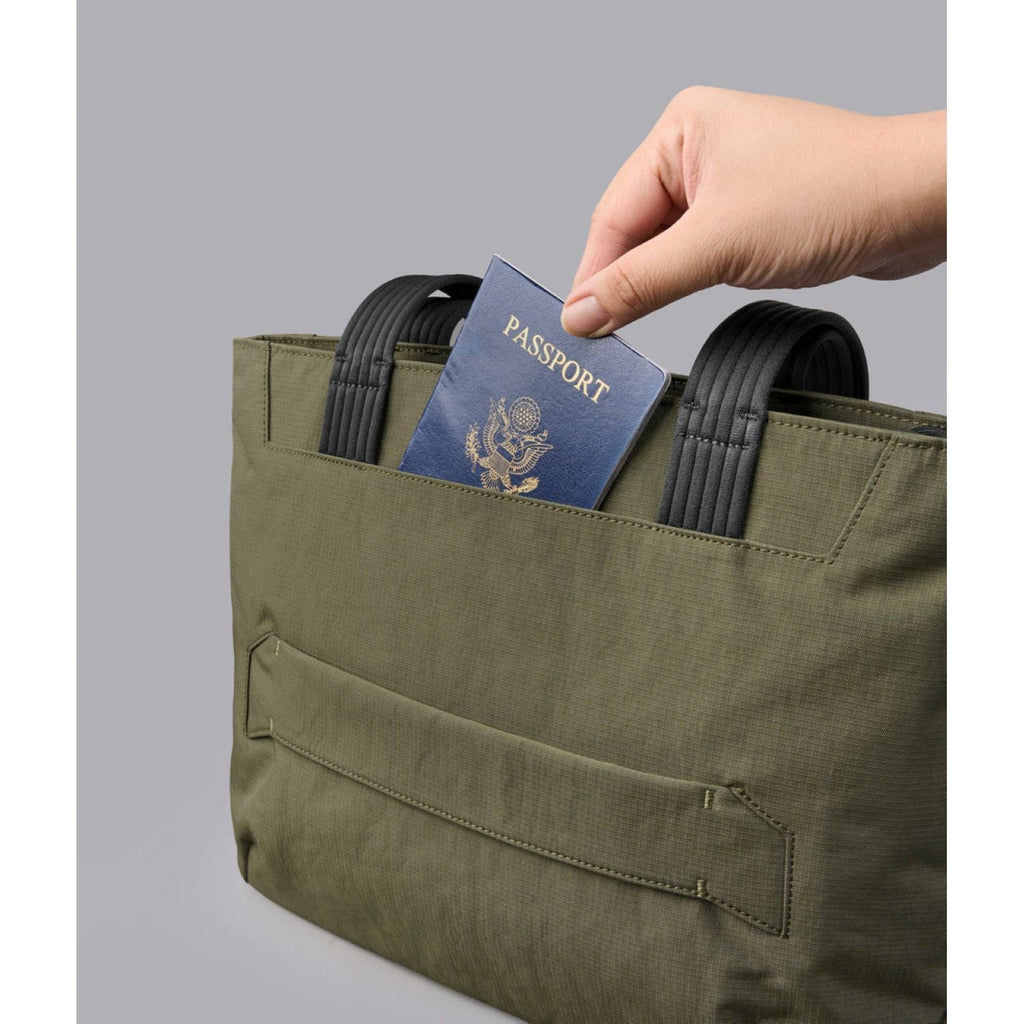 ALPAKA Flight Tote Bag (S) Axoflux 400D Ripstop Nylon (Green)
