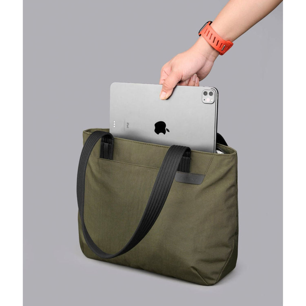 ALPAKA Flight Tote Bag (S) Axoflux 400D Ripstop Nylon (Green)