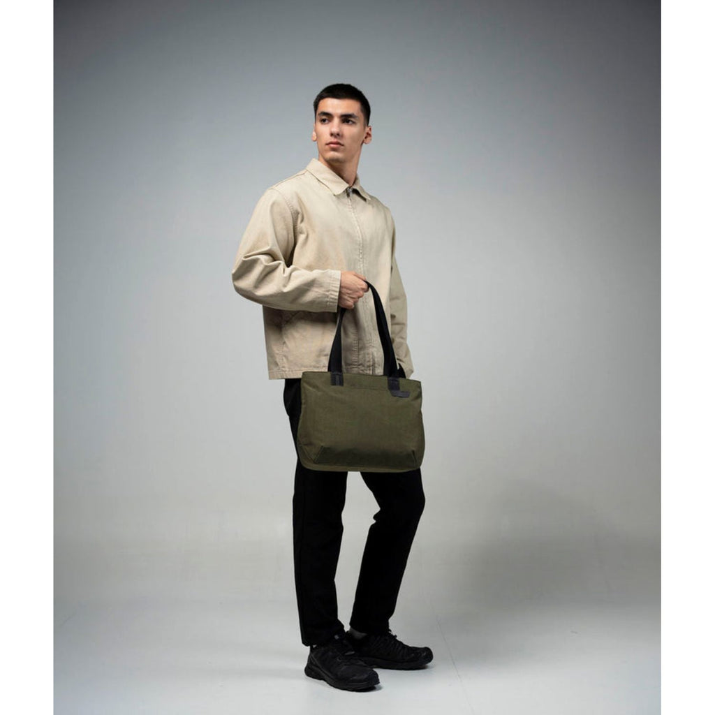 ALPAKA Flight Tote Bag (S) Axoflux 400D Ripstop Nylon (Green)