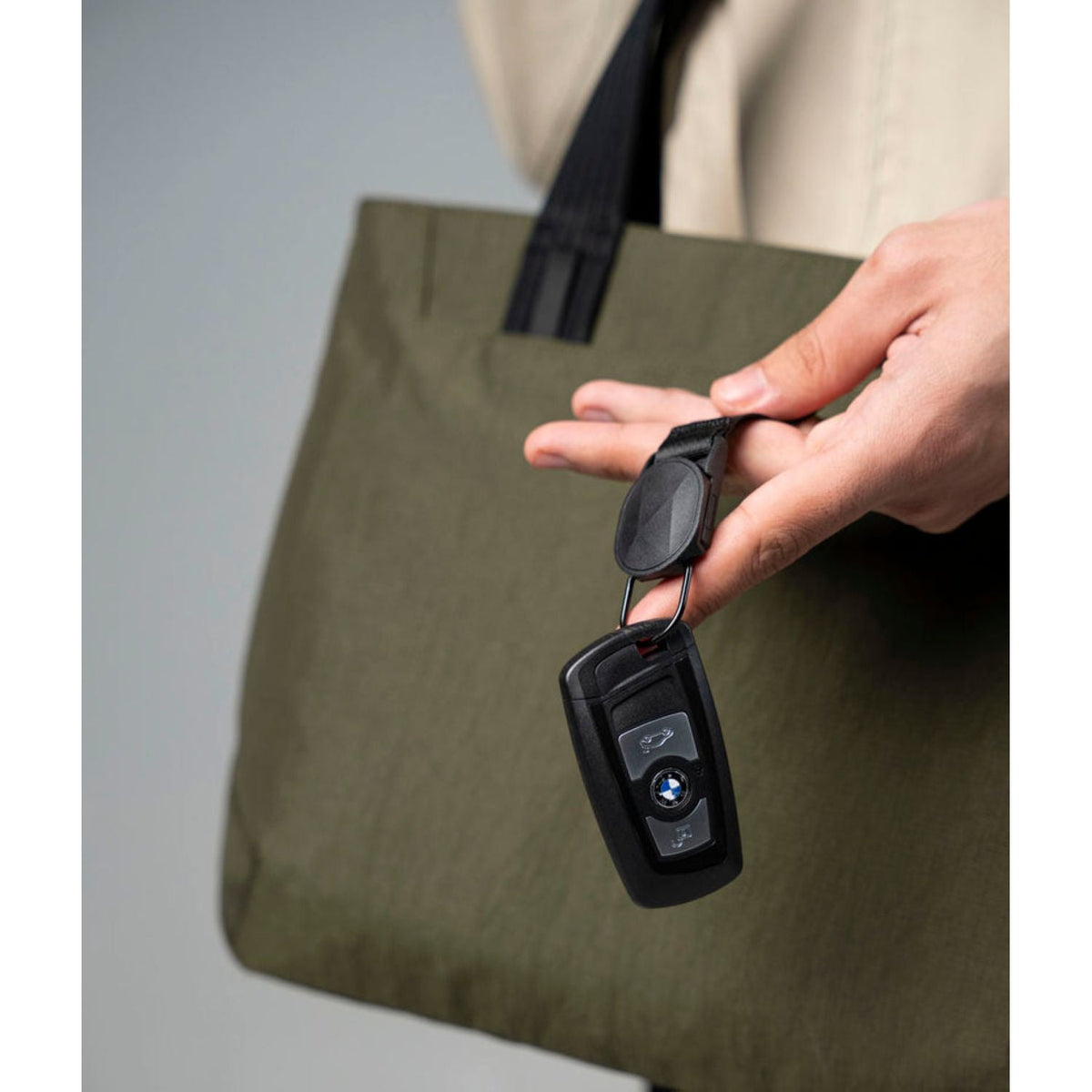 ALPAKA Flight Tote Bag (S) Axoflux 400D Ripstop Nylon (Green)