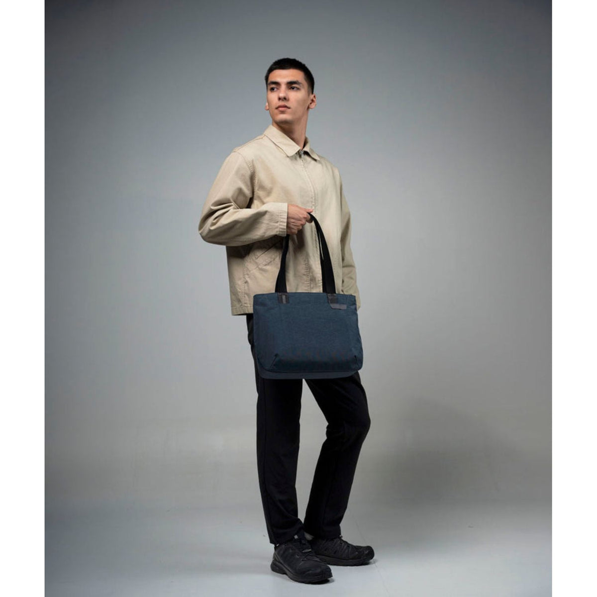 ALPAKA Flight Tote Bag (S) Axoflux 400D Ripstop Nylon (Moonlight Blue)