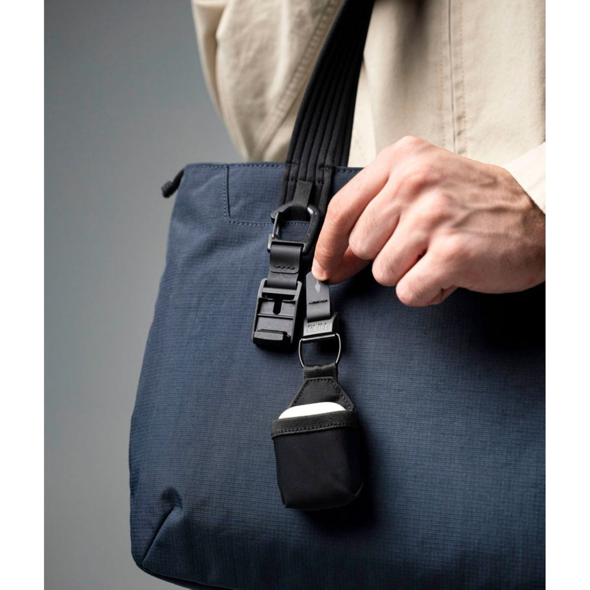 ALPAKA Flight Tote Bag (S) Axoflux 400D Ripstop Nylon (Moonlight Blue)