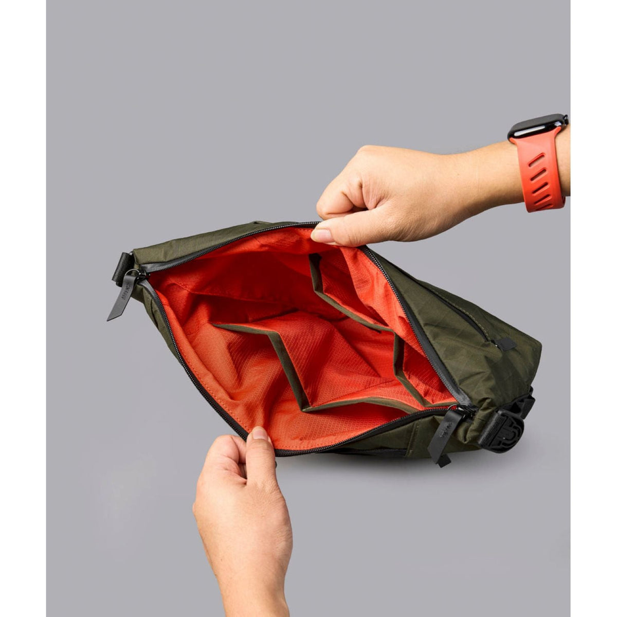 ALPAKA Flow Satchel 4L X-Pac X42 (Olive Green)