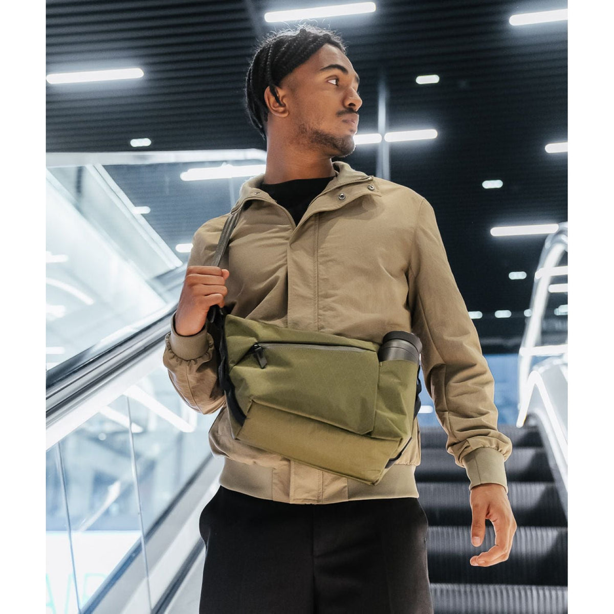ALPAKA Flow Satchel 4L X-Pac X42 (Olive Green)