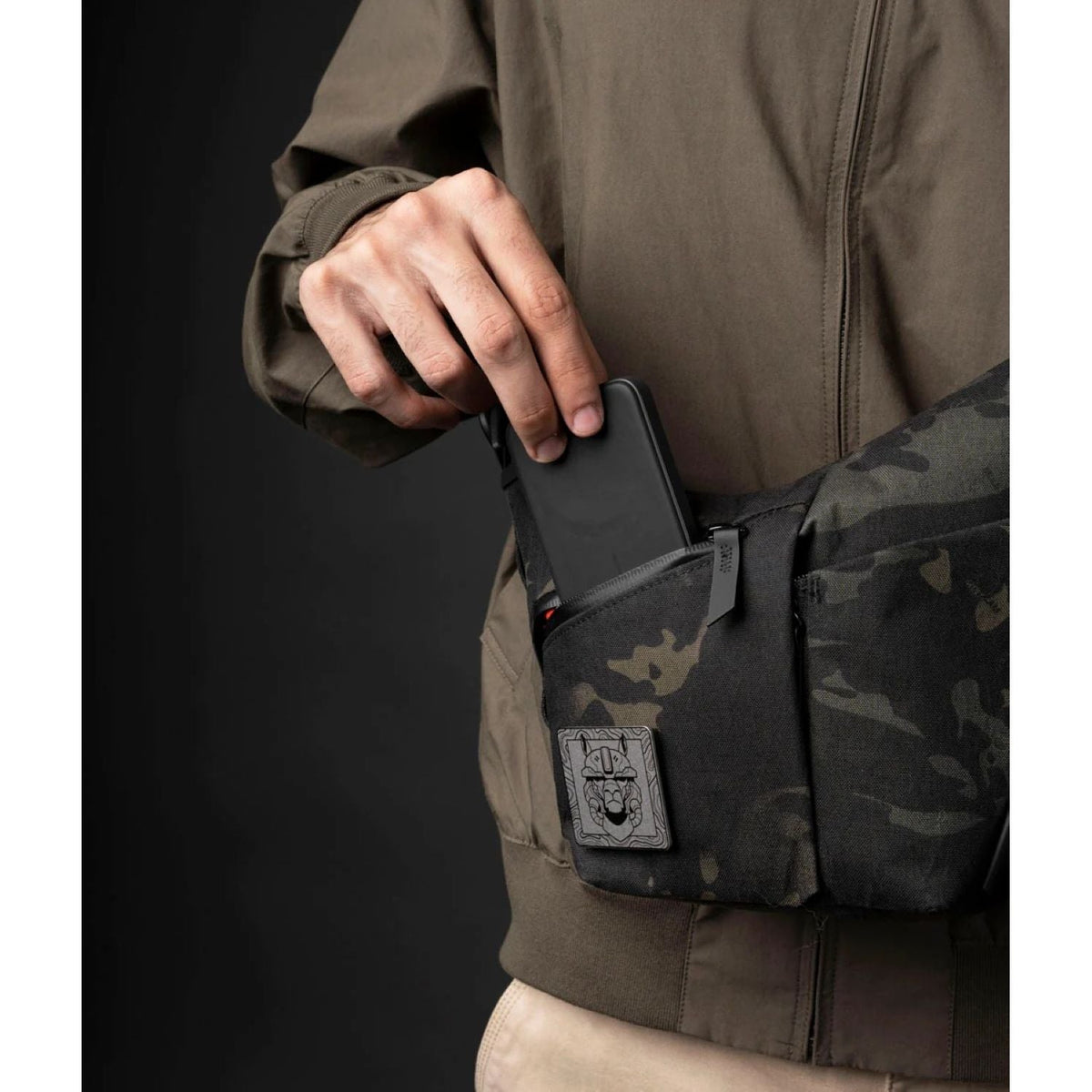 ALPAKA Flow Satchel With Padded Strap 2L X-Pac X50 (Multicam Black)