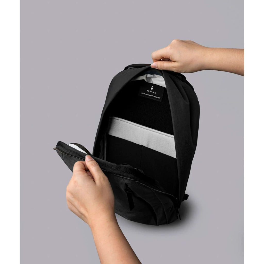 ALPAKA Metro Backpack Axoflux 400D Ripstop Nylon (Black)