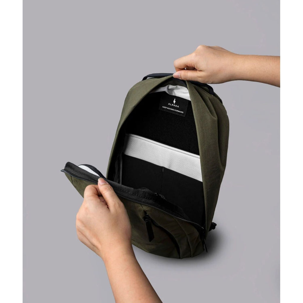 ALPAKA Metro Backpack Axoflux 400D Ripstop Nylon (Green)