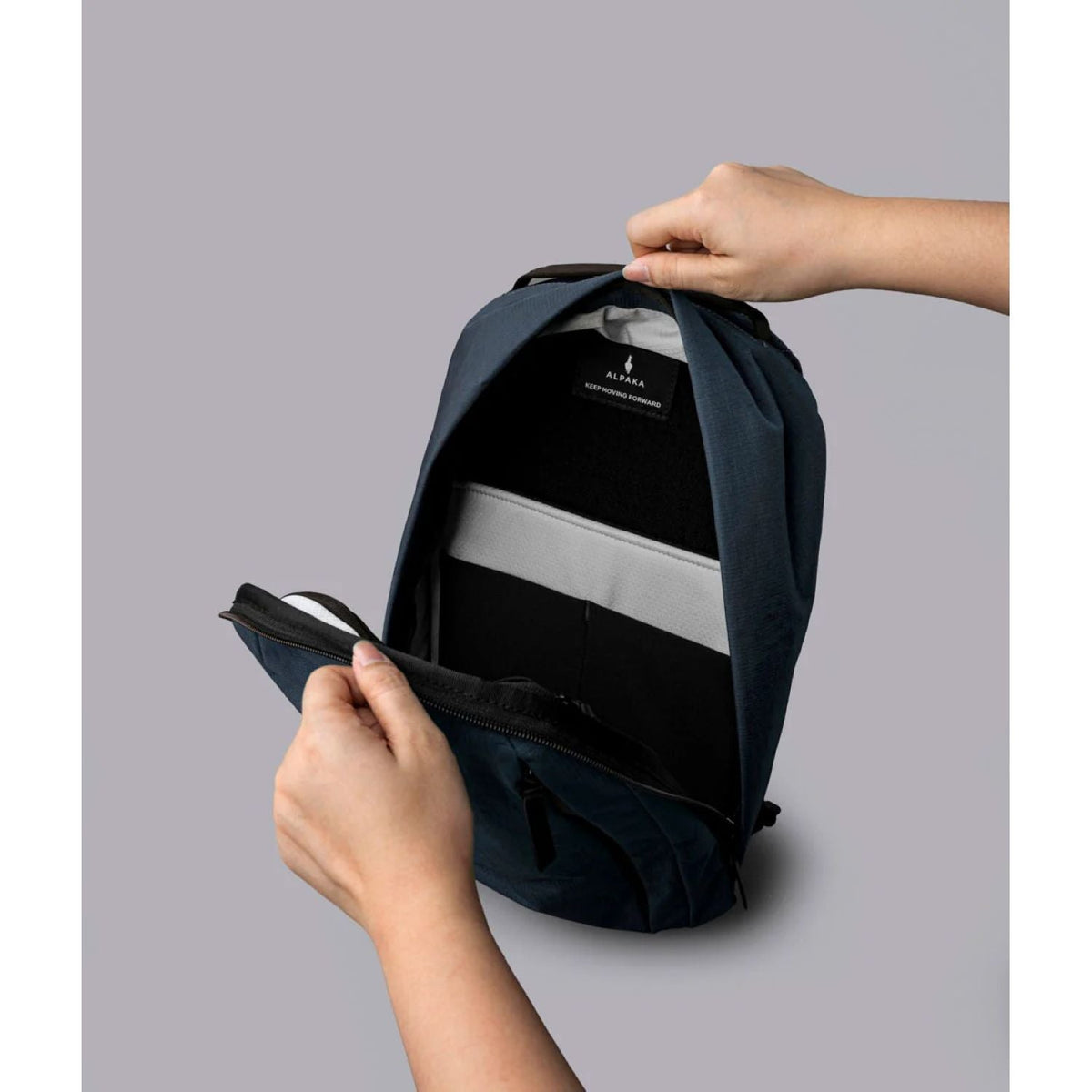 ALPAKA Metro Backpack Axoflux 400D Ripstop Nylon (Moonlight Blue)