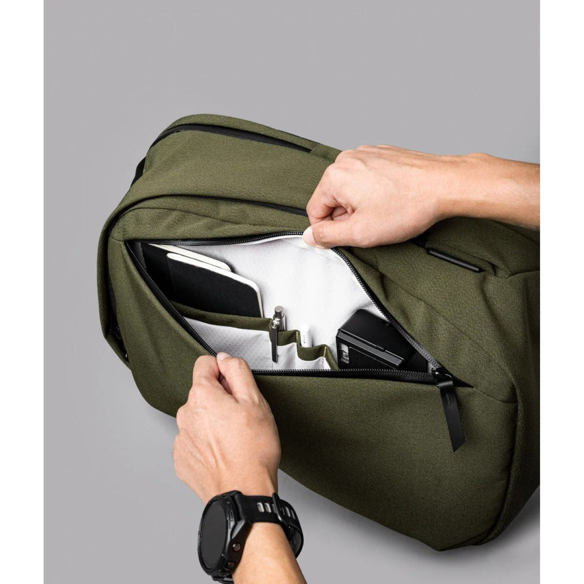 ALPAKA Metro Backpack Pro Axoflux 400D Ripstop Nylon (Green)