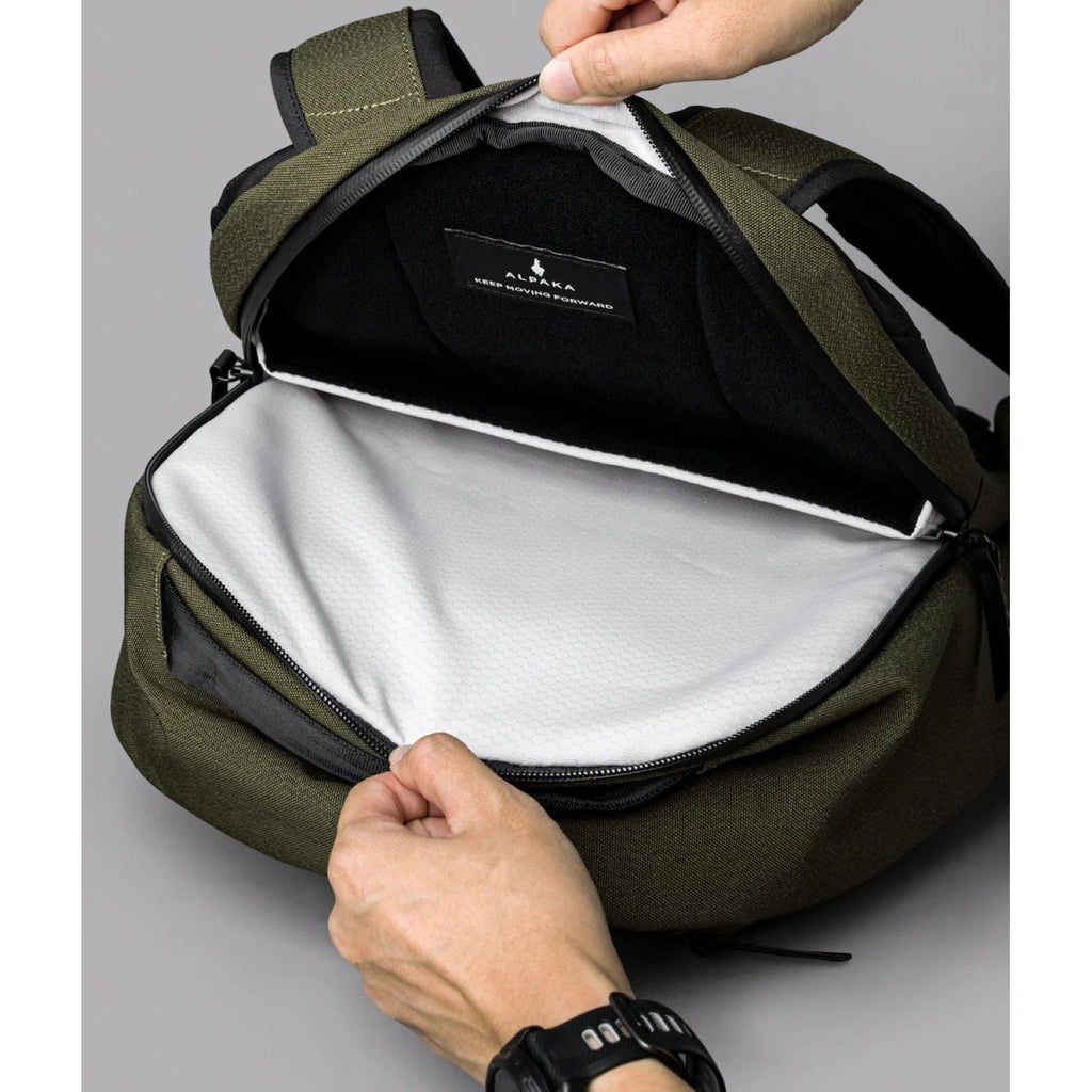 ALPAKA Metro Backpack Pro Axoflux 400D Ripstop Nylon (Green)