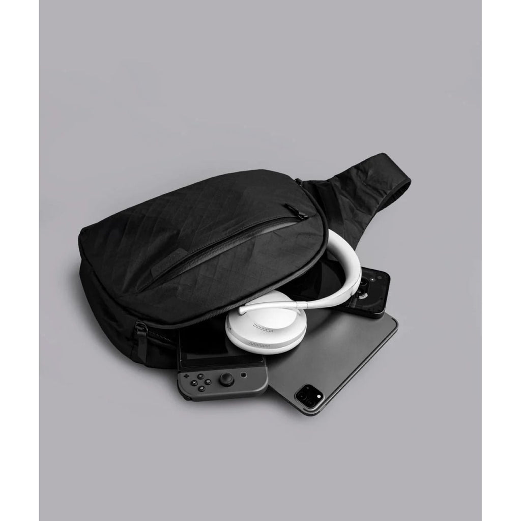 ALPAKA Metro Crossbody Left Shoulder Ultradyne 100D (Black)