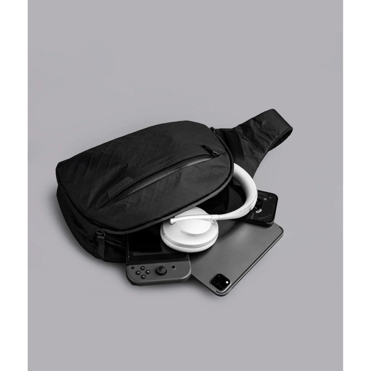 ALPAKA Metro Crossbody Left Shoulder Ultradyne 100D (Black)