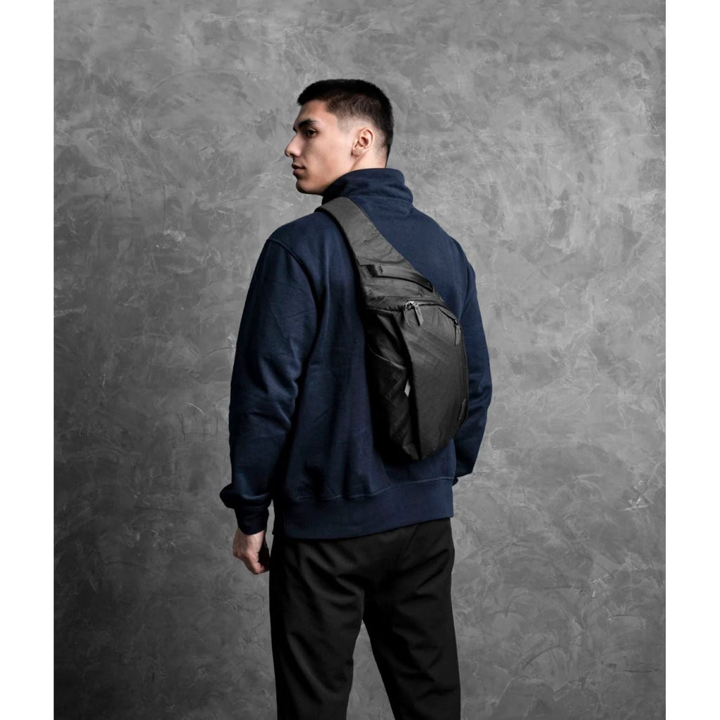ALPAKA Metro Crossbody Left Shoulder Ultradyne 100D (Black)