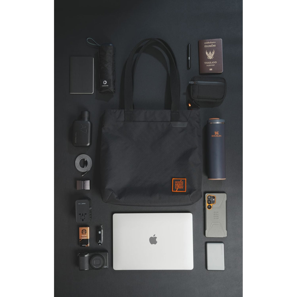 ALPAKA Vertigo Tote Slashmode Edition Axogrid 210D (Black)