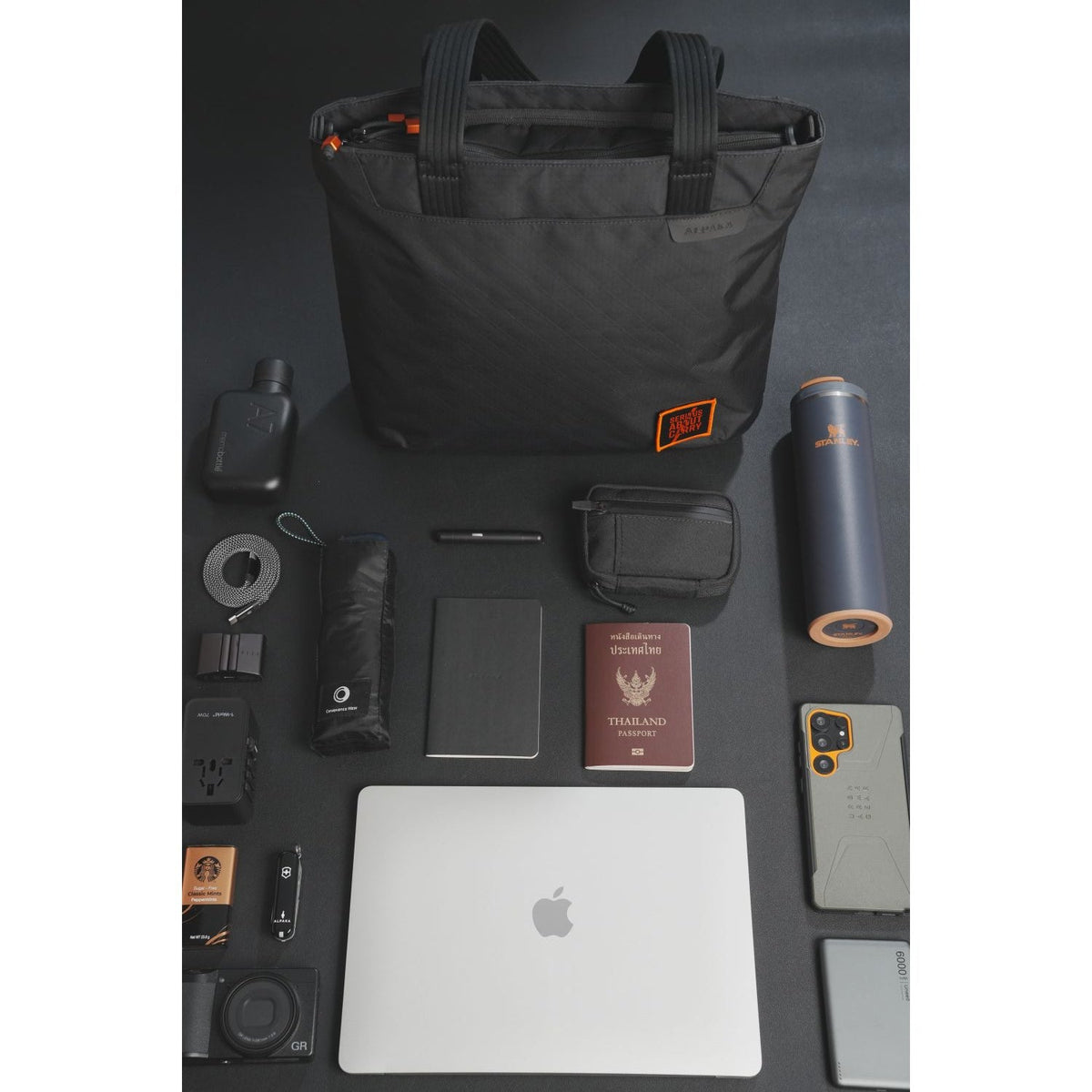 ALPAKA Vertigo Tote Slashmode Edition Axogrid 210D (Black)