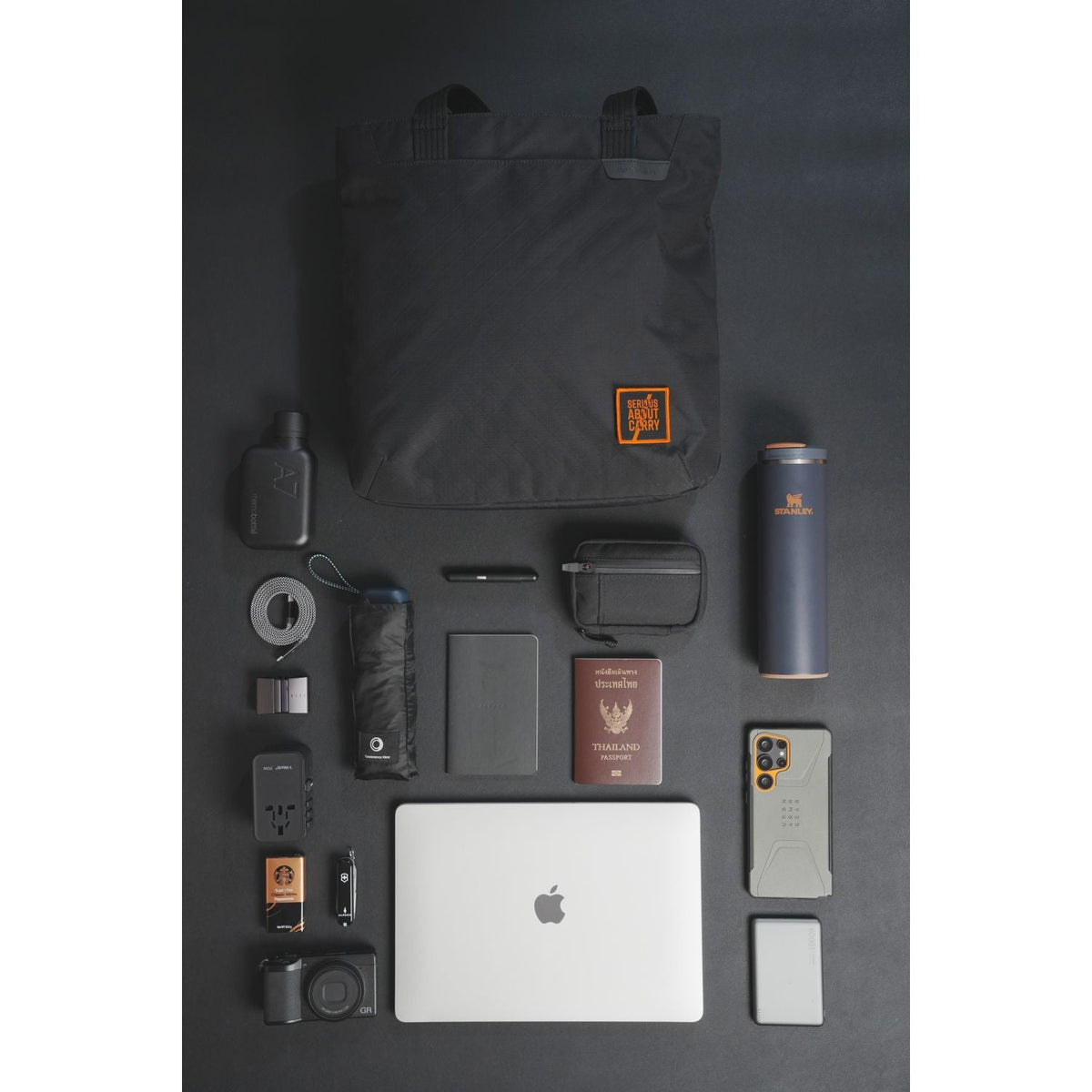 ALPAKA Vertigo Tote Slashmode Edition Axogrid 210D (Black)