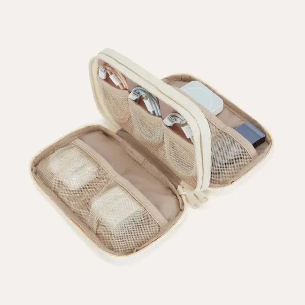 Bagsmart Bubble Electronic Organizer (Beige)