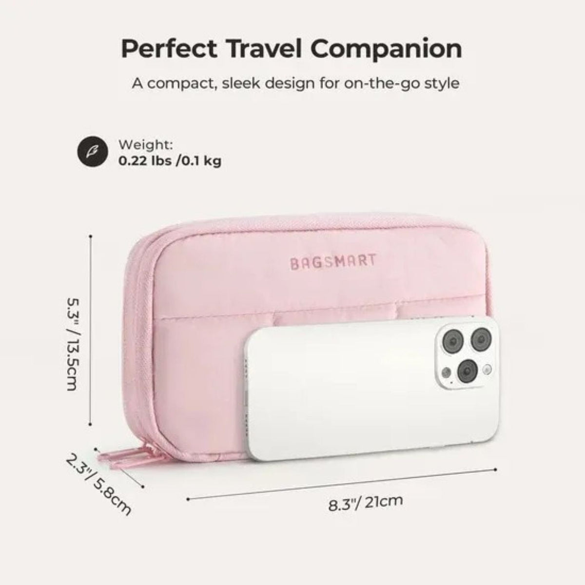 Bagsmart Bubble Electronic Organizer (Black)