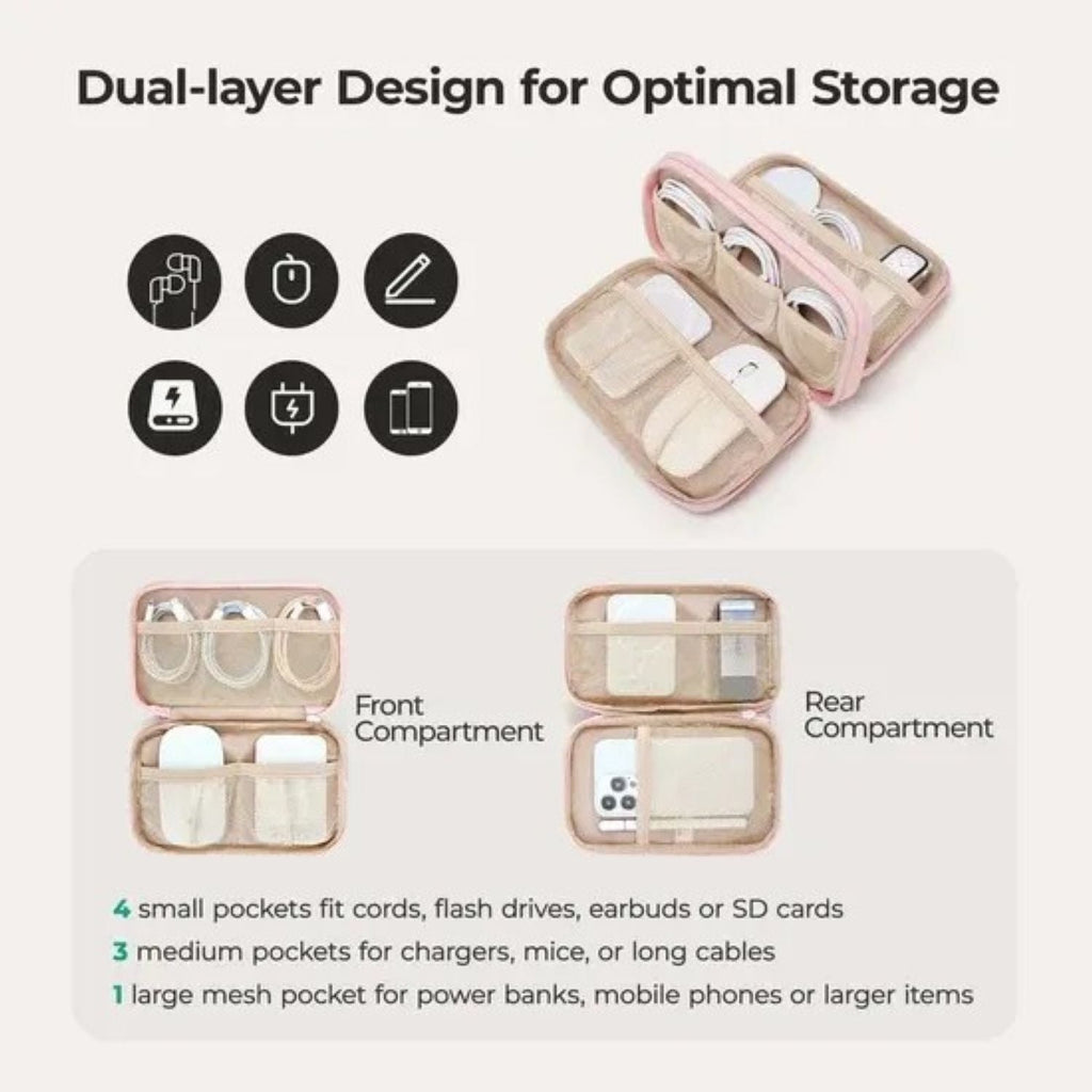 Bagsmart Bubble Electronic Organizer (Grullo)