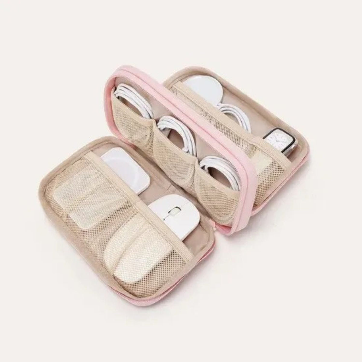 Bagsmart Bubble Electronic Organizer (Pink)