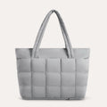 Bagsmart Bubble Puffer Tote 22L - 28L (Mineral Gray)