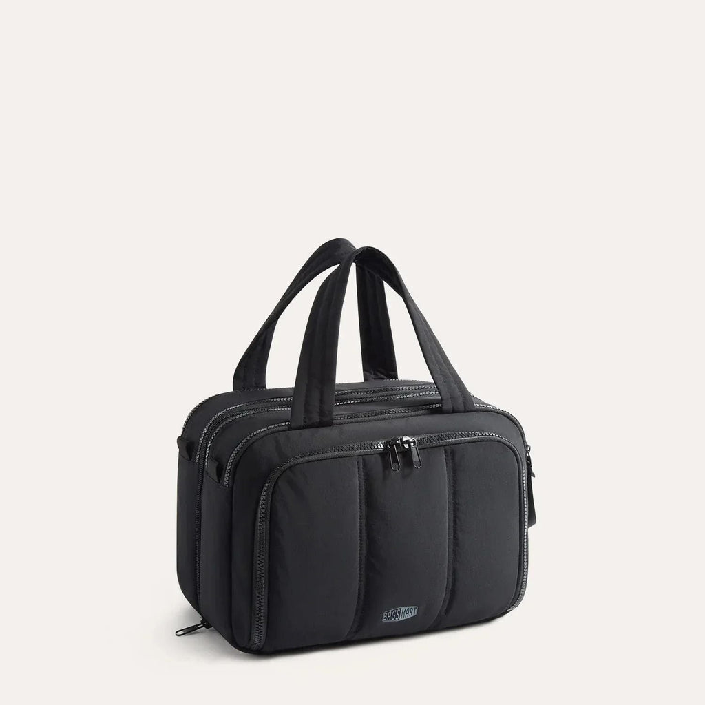 Bagsmart Crush Hanging Toiletry Bag (Black)