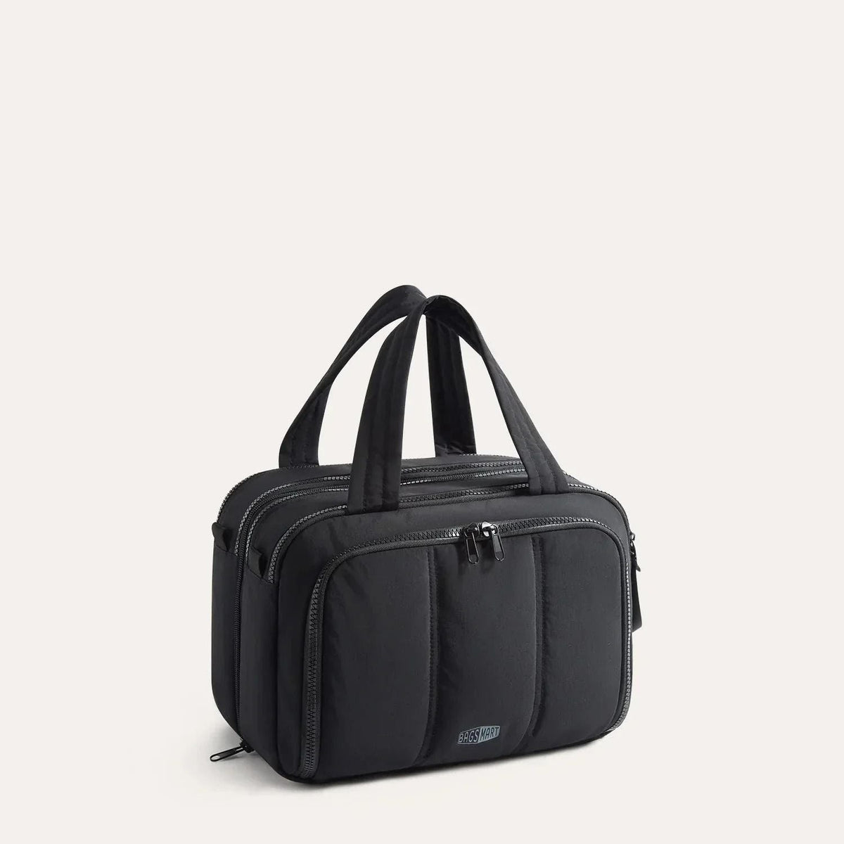 Bagsmart Crush Hanging Toiletry Bag (Black)