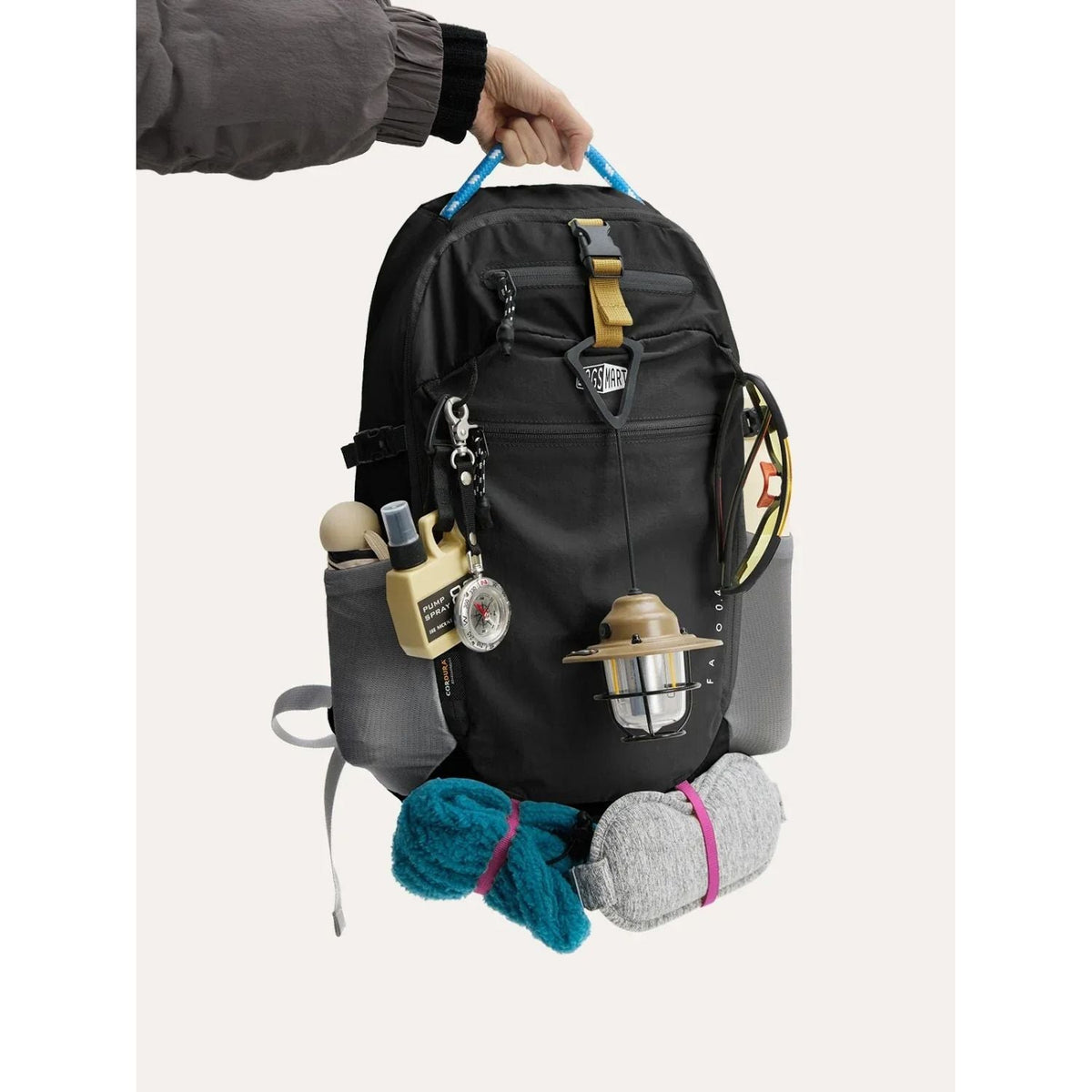 Bagsmart Faro 0.4 Outdoor Hiking Backpack 20L (Black)