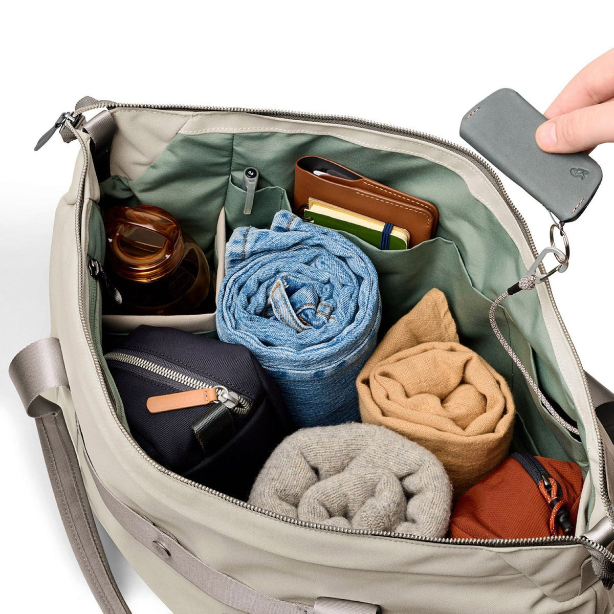 Bellroy Classic Getaway Bag - Steel