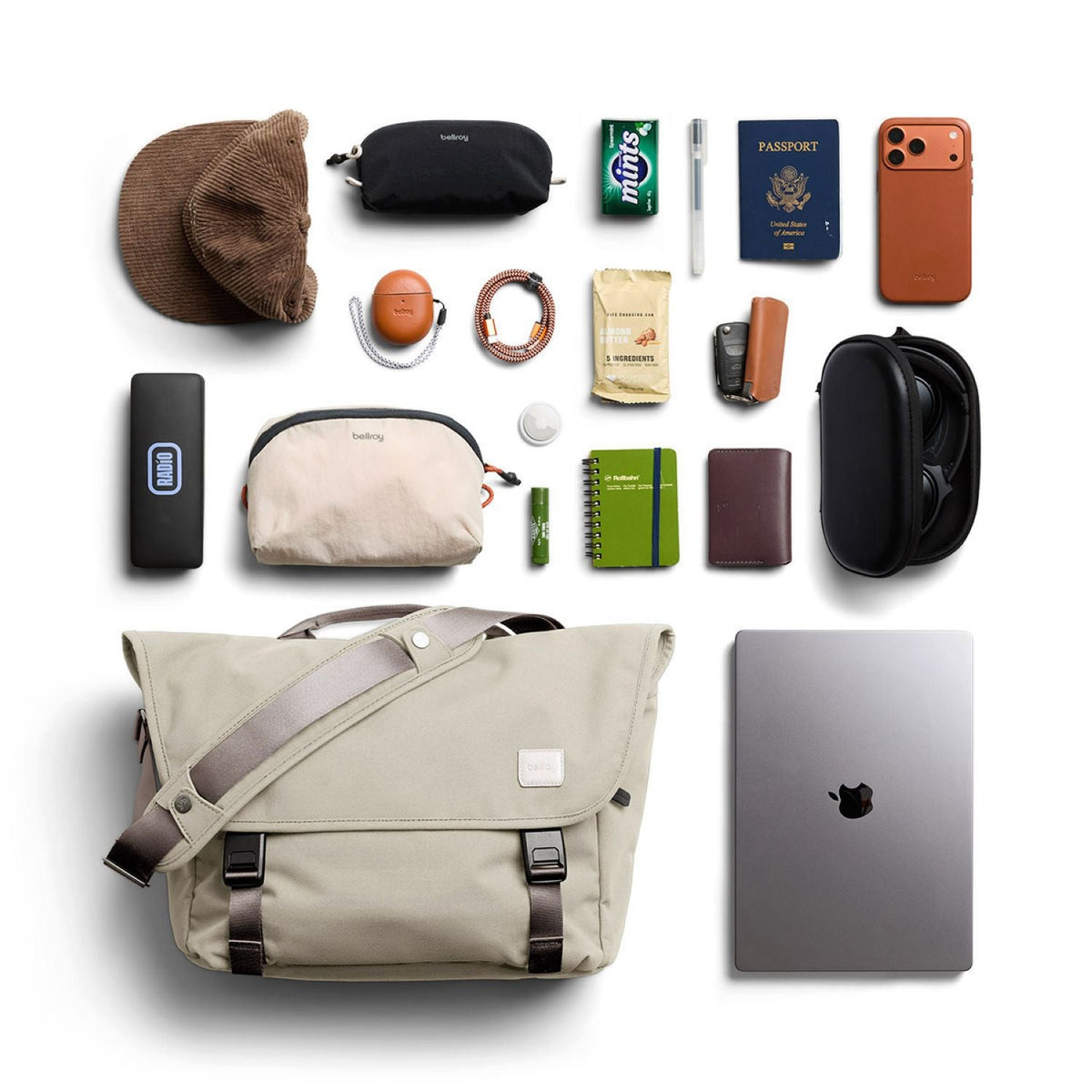 Bellroy Classic Messenger - Steel