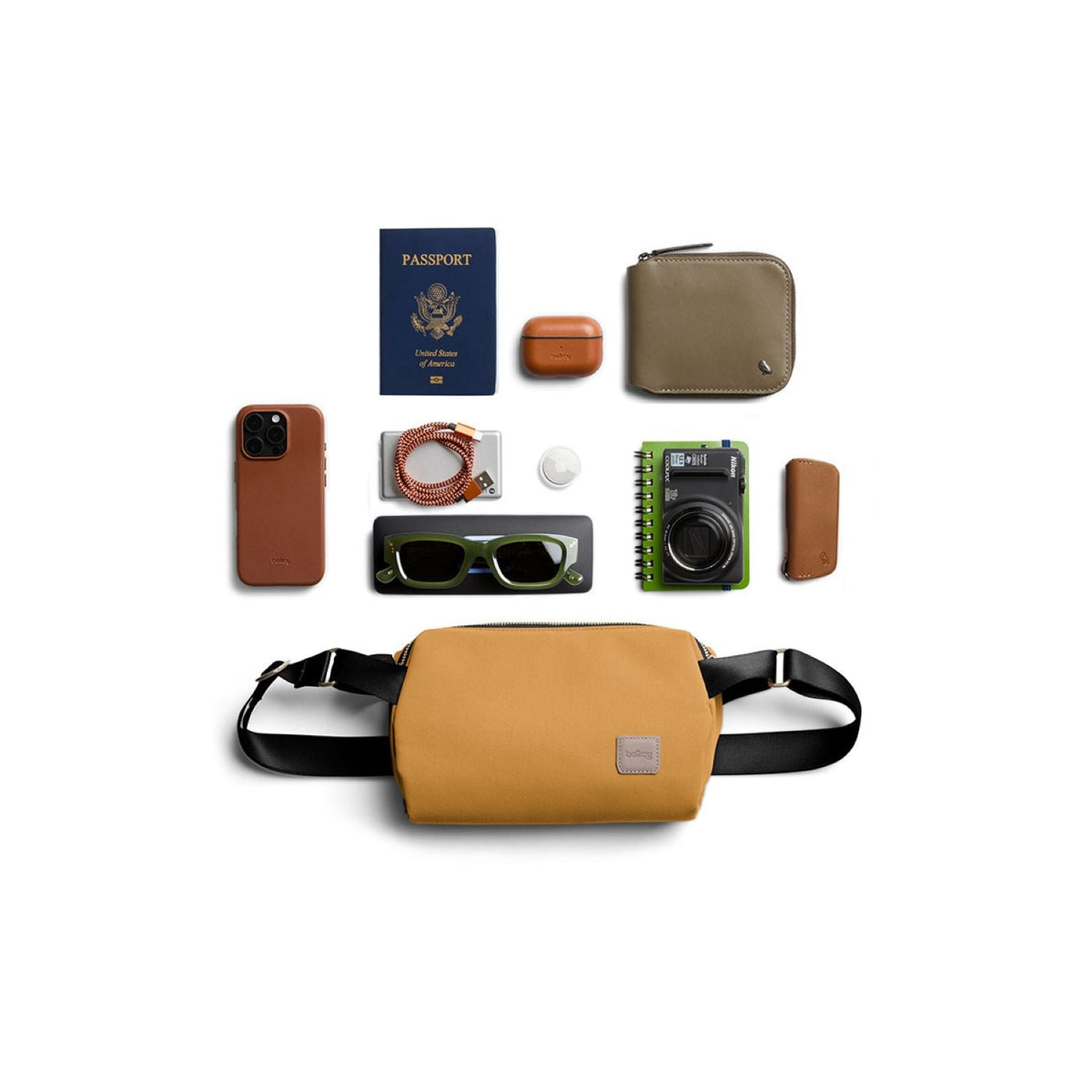 Bellroy Classic Sling 3L - Camel