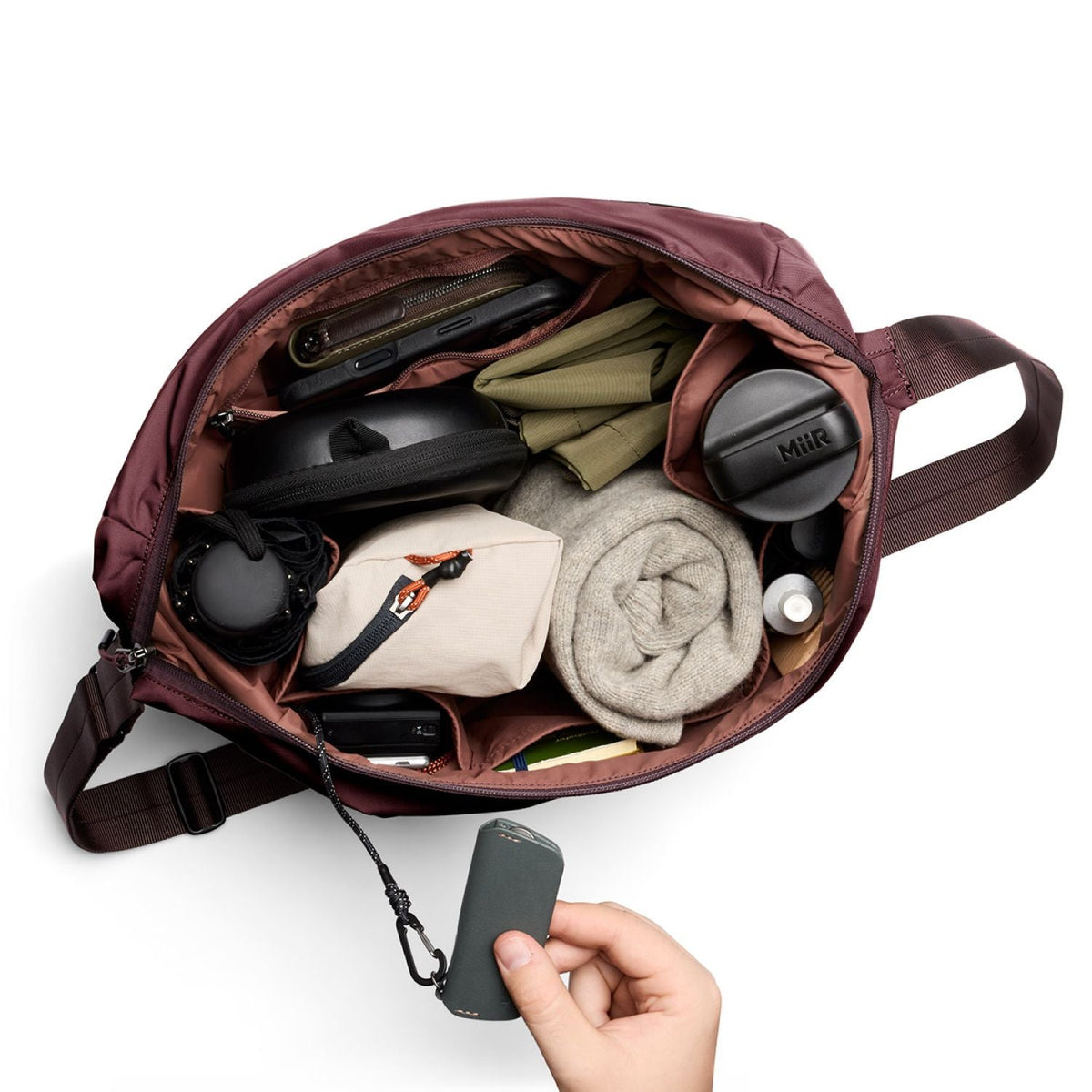Bellroy Laneway Crescent Bag 12L - Fig