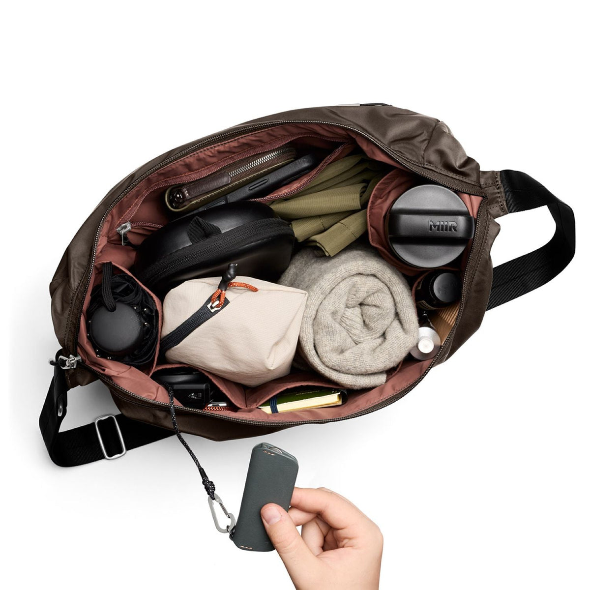 Bellroy Laneway Crescent Bag 12L - River Rock