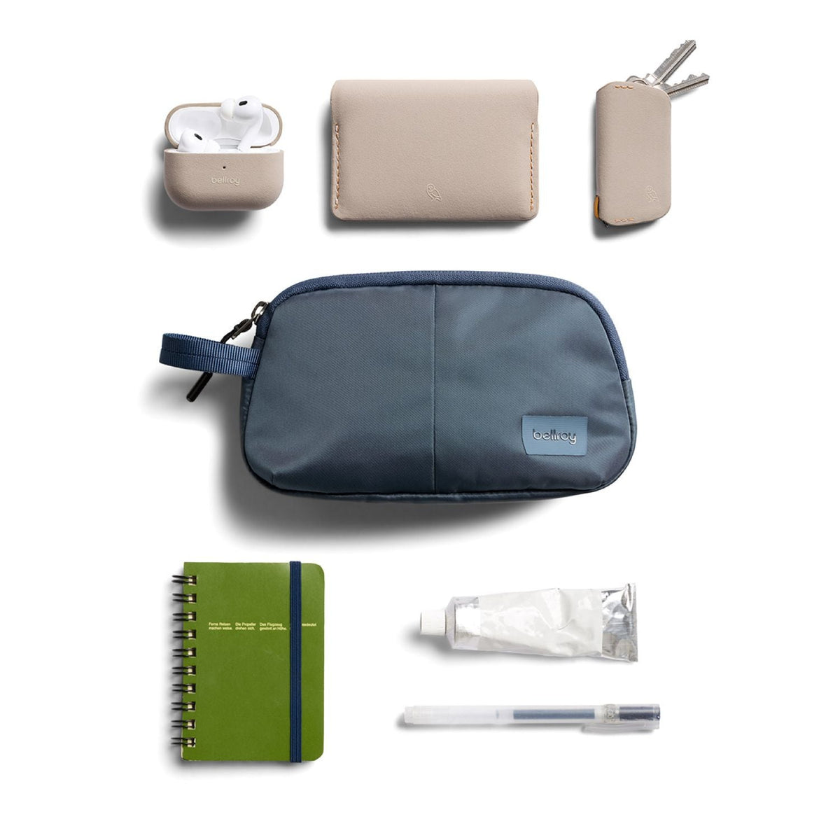 Bellroy Laneway Daily Pouch - Bluesteel