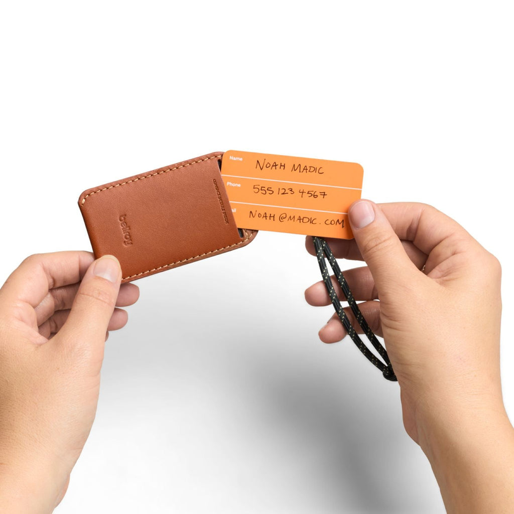 Bellroy Luggage Tag - Caramel