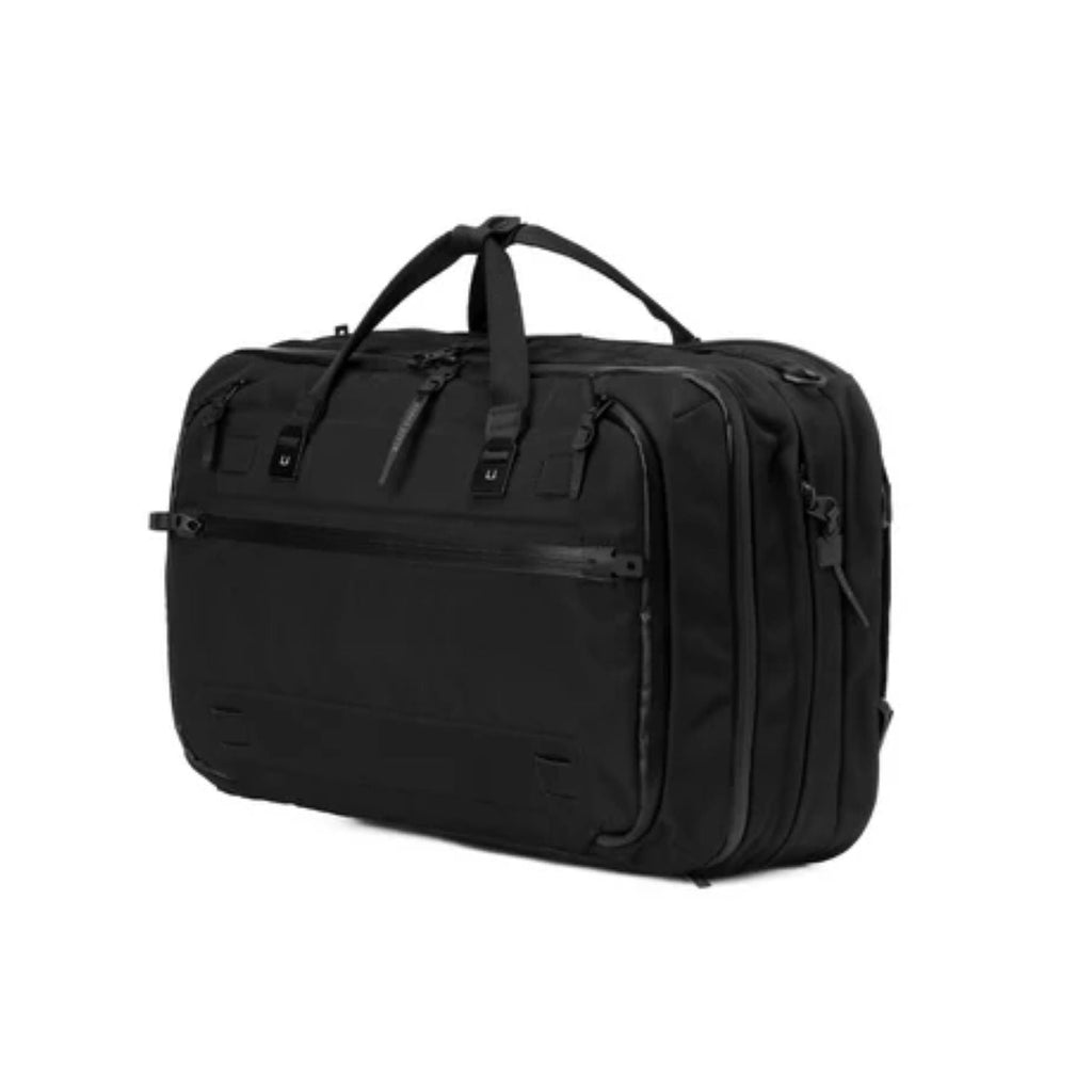 Black Ember Forge Convertible Travel Backpack Embertex Pfas Free 30-40L - Jet Black