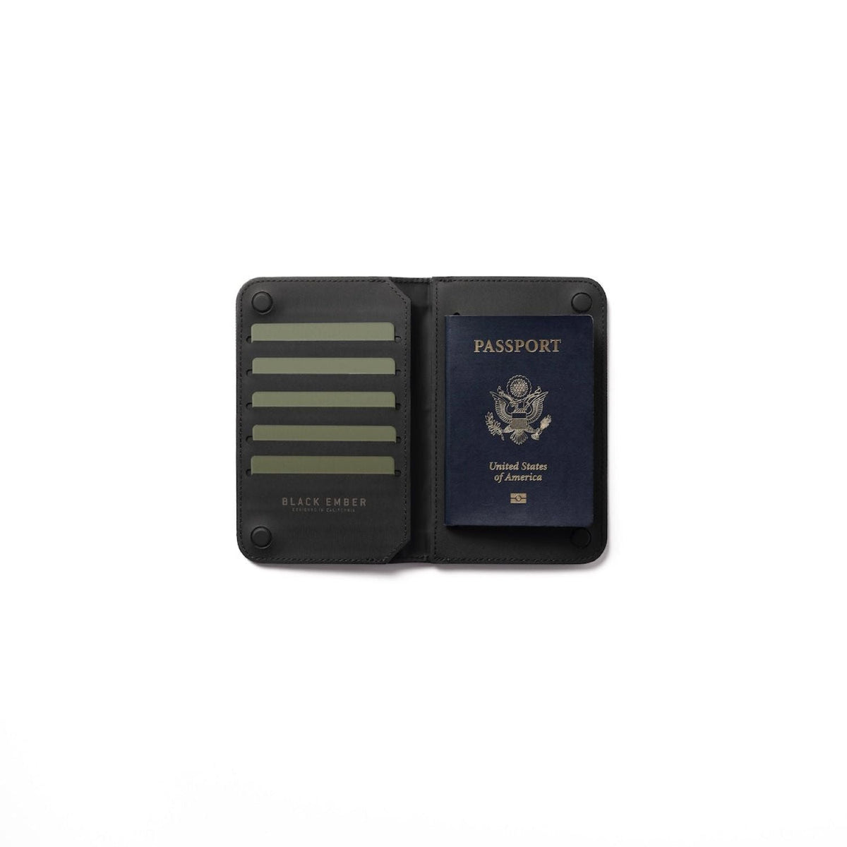 Black Ember Magfold Cordura Travel Wallet - Black