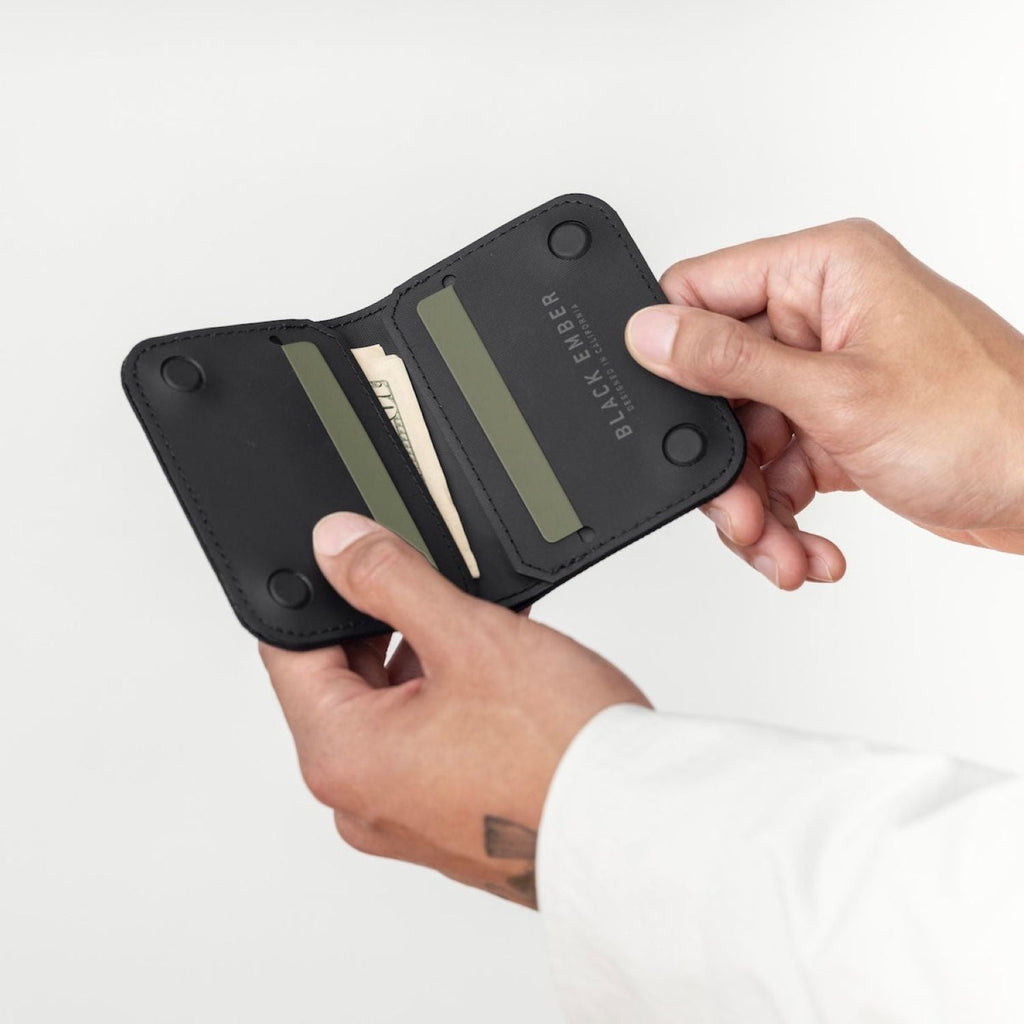 Black Ember Magfold Cordura Wallet - Black