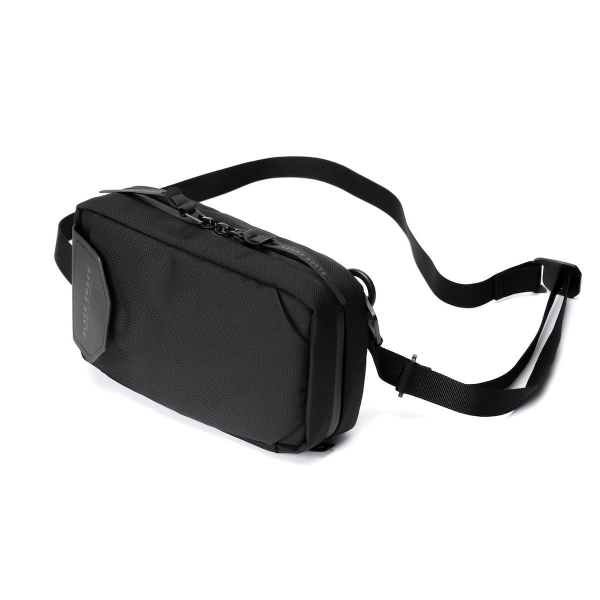 Black Ember TKX Cordura Rn66 Sling Bag 1.5L - Jet Black