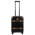 BRIC'S Bellagio 21" Carry-On Spinner Expandable (Black/Tan)