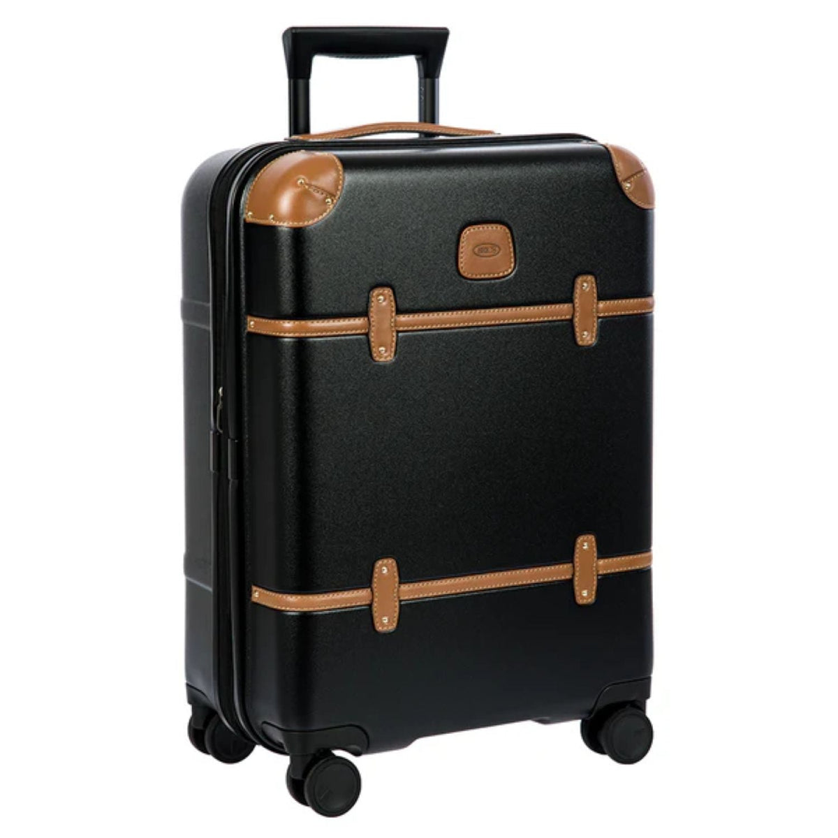 BRIC'S Bellagio 21" Carry-On Spinner Expandable (Black/Tan)