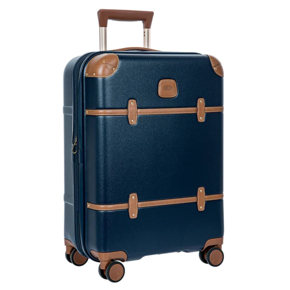 BRIC'S Bellagio 21" Carry-On Spinner Expandable (Blue/Tan)