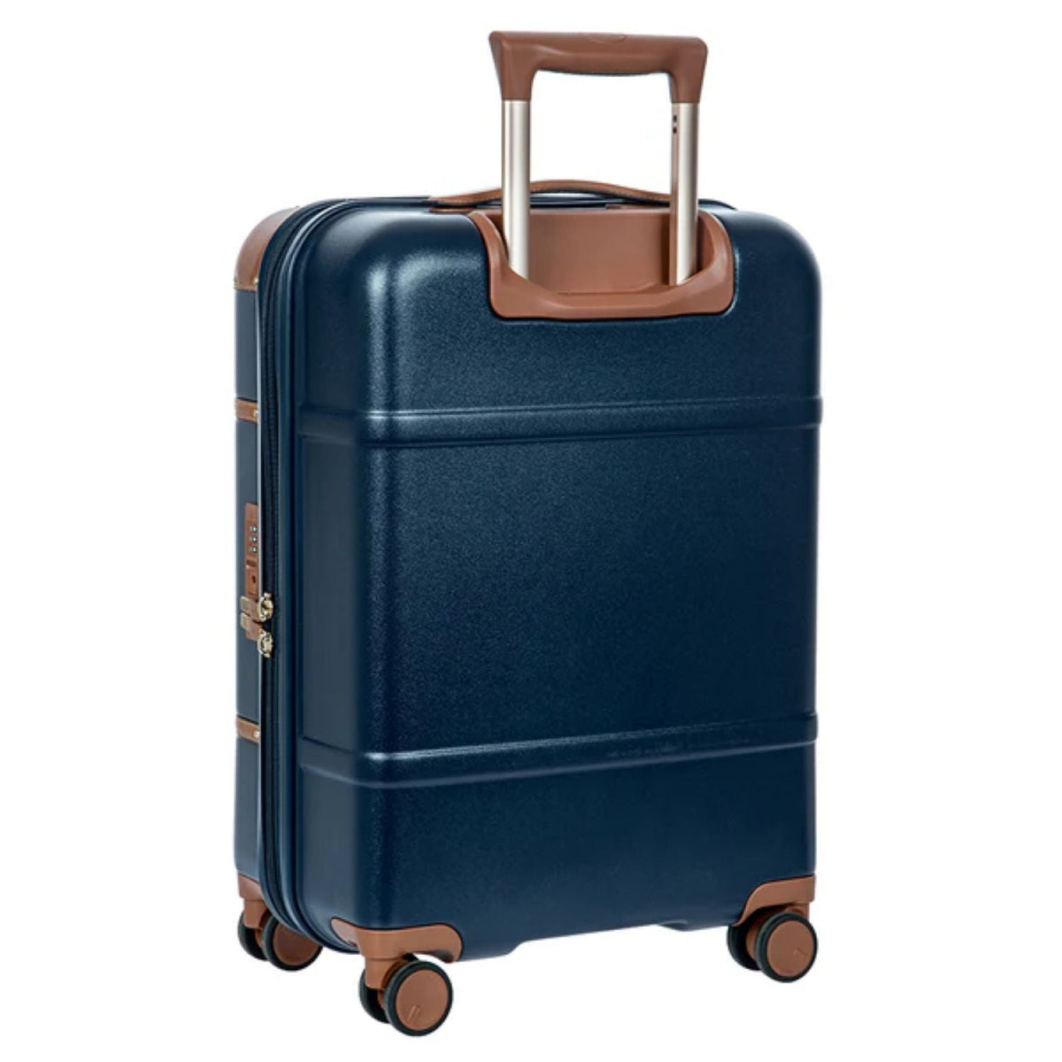 BRIC'S Bellagio 21" Carry-On Spinner Expandable (Blue/Tan)
