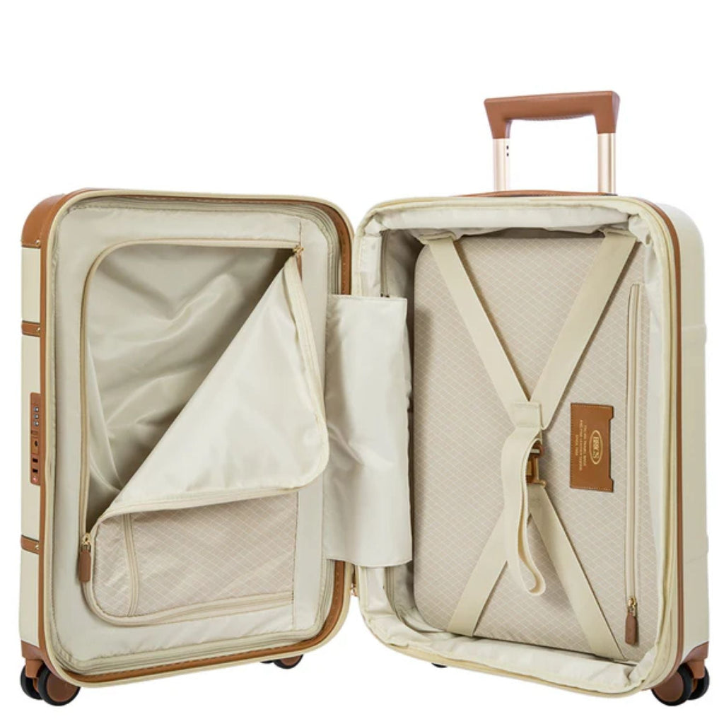 BRIC'S Bellagio 21" Carry-On Spinner Expandable (Cream)