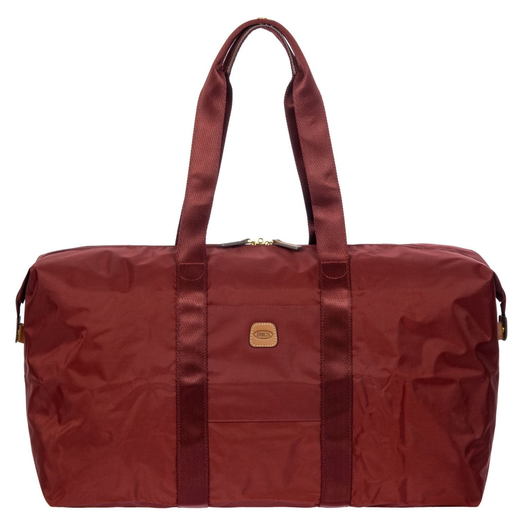 BRIC'S X-Bag 22" Folding Duffel Bag (Bordeaux)