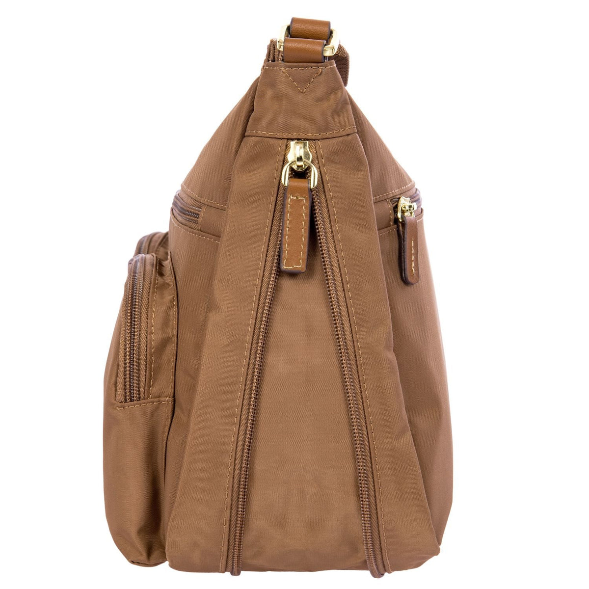 BRIC'S X-Bag Expandable Shoulderbag (Brownie)