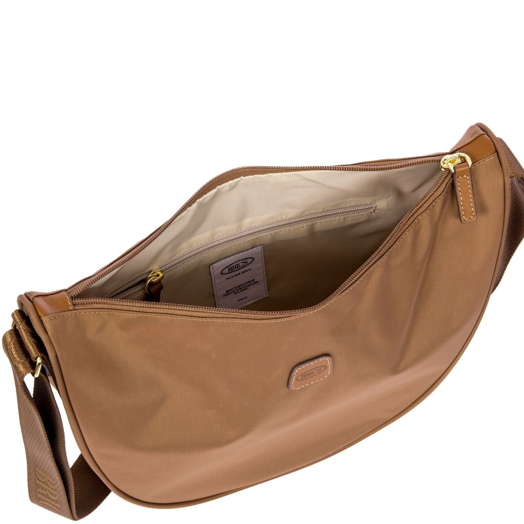 BRIC'S X-Bag Half Moon Bag-M (Brownie)