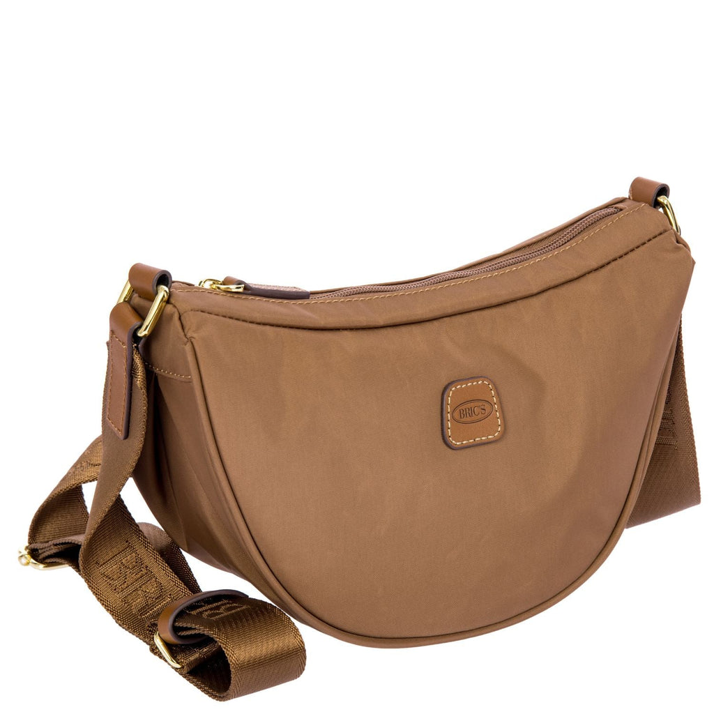 BRIC'S X-Bag Half Moon Bag-S (Brownie)