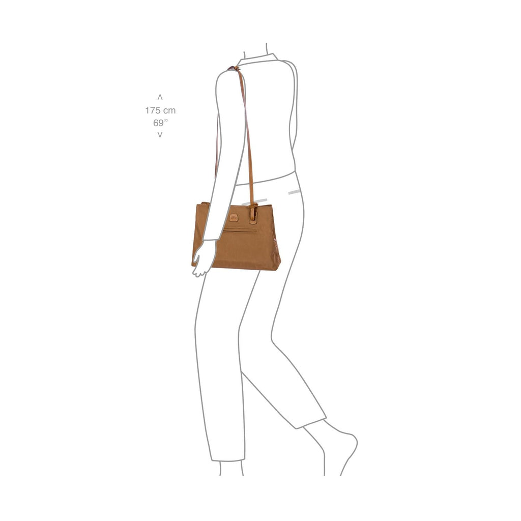 BRIC'S X-Bag Shopping Bag-M (Brownie)