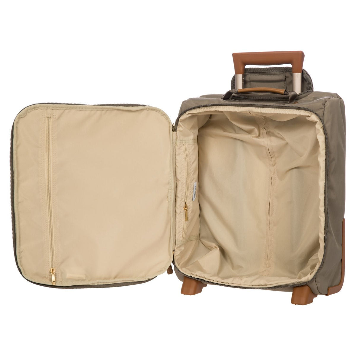 BRIC'S X-Travel 17.5" Underseat Trolley (Nut)